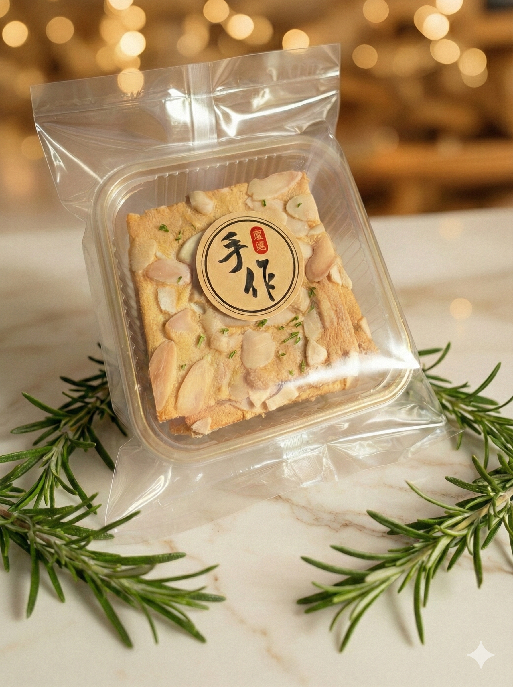 迷迭香杏仁瓦片